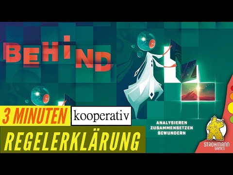 Behind Regeln Anleitung Brettspiel Puzzlespiel Rätselspiel Kooperativ