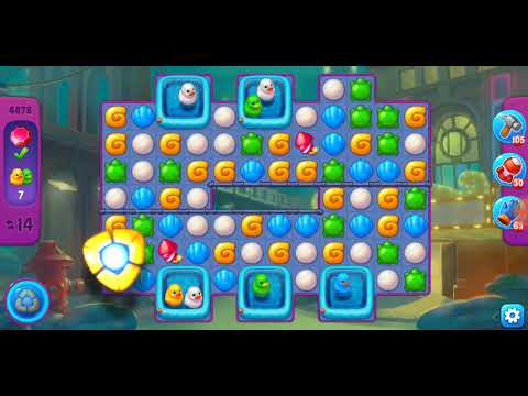 Fishdom. 4878 super hard level no boosters and diamonds. Full Rachel