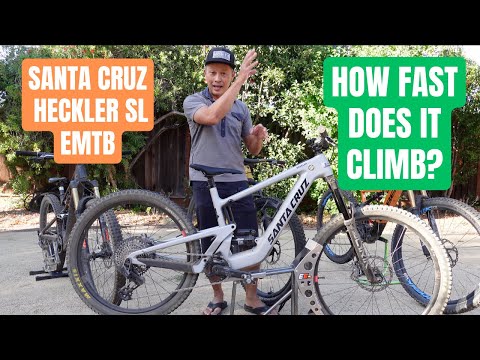 Santa Cruz Heckler SL Speed Test - How fast does it climb and what's the range?