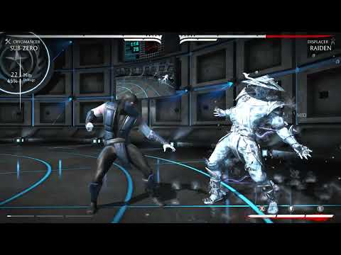 MKX - Sub-zero Cryomancer 49% corner combo