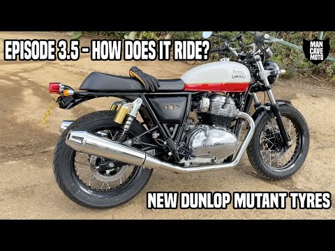 Interceptor 650 Project Ep3.5  - How does it ride? - Dunlop Mutant