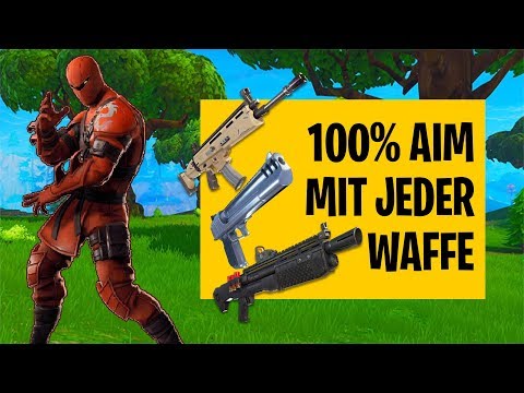 FORTNITE: JEDEN SCHUSS TREFFEN! (AIM TRAINING /  AIM TUTORIAL)