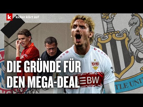 Video Thumbnail: Woltemade: Newcastle statt VfB oder Bayern! So kam es doch noch zum Transfer | kicker klärt auf