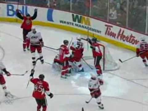 Fisher goal vs Hurricanes (01/13/09)
