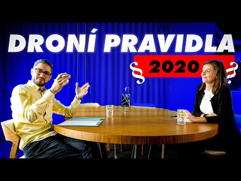 Nová bezpilotní legislativa a pravidla pro létání s drony 2020
