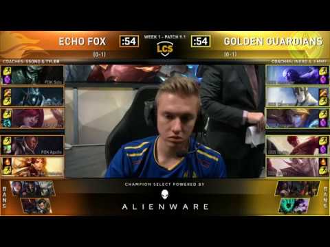 FOX vs GGS vs Echo Fox vs Golden Guardians | Week 1 Day 2 | Highlights | LCS Spring Split 2019
