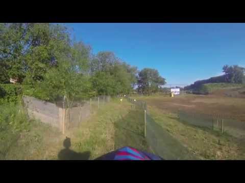 One lap on the track Chernivtsi Supercross