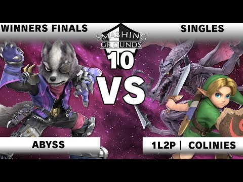 Smashing Grounds 10 - Abyss (Wolf) Vs. 1L2P | Colinies (Young Link, Ridley) - Winners Finals - SSBU