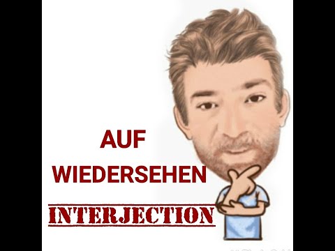 English Tutor Nick P Interjections (180) Auf Wiedersehen - Origin