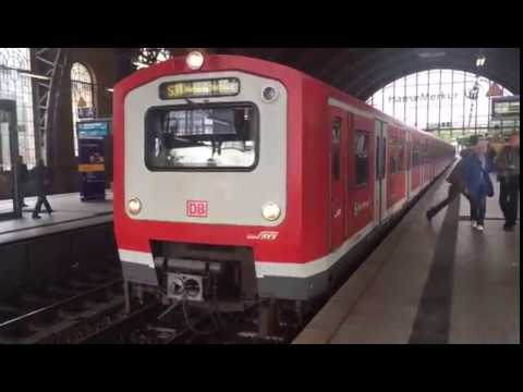 S-Bahn Hamburg: Ausfahrt einer BR 472 als S31 am Dammtor