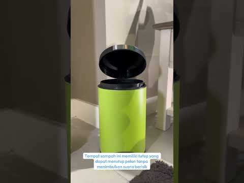 Gambar Krisbow Tempat Sampah Pedal Besi 5 Liter - Hijau
