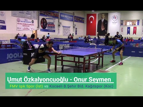 Umut ÖZKALYONCUOĞLU 3 (FMV Işık Spor) - Onur SEYMEN 2 (Kocaeli B.Şehir Bld. Kağıtspor)
