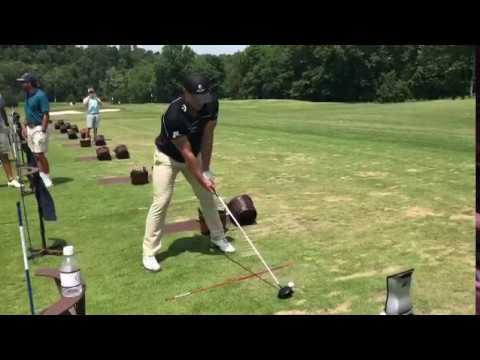 World Long Drive Champion Justin James Hits It 381...IN THE AIR!!!!