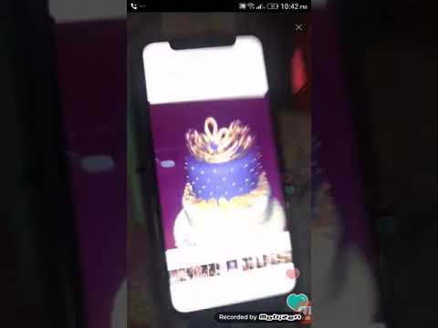 Hadiya celebrated birthday on bigo live broadcast