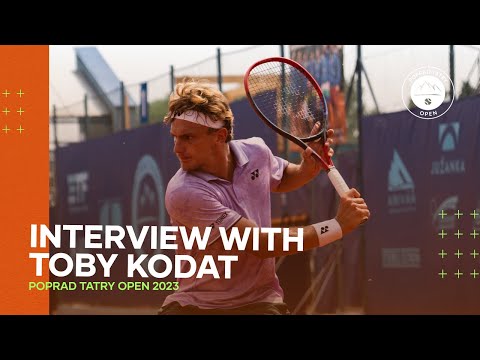 Toby KODAT interview POPRAD TATRY OPEN 2023