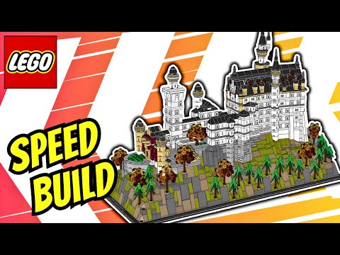 LEGO Neuschwanstein Castle 21063 | Speed Build