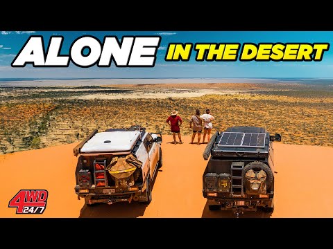 Camping in Most Isolated Place in Australia... Best Road Trip in QLD