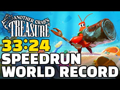 Another Crab's Treasure Any% Speedrun in 33:24 (Former World Record)