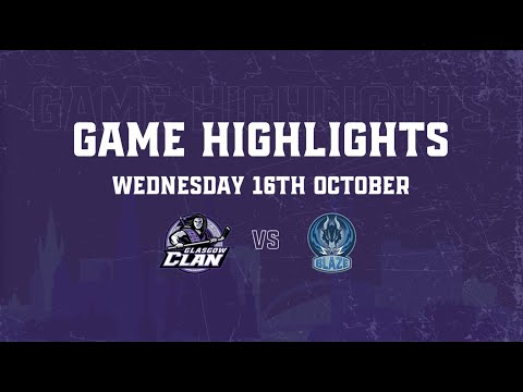 HIGHLIGHTS: 16/10/24 - Glasgow Clan 0 Coventry Blaze 6