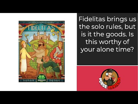 The Purge: # 3036 Fidelitas: We take a look at the solo rules to see if they are right for you