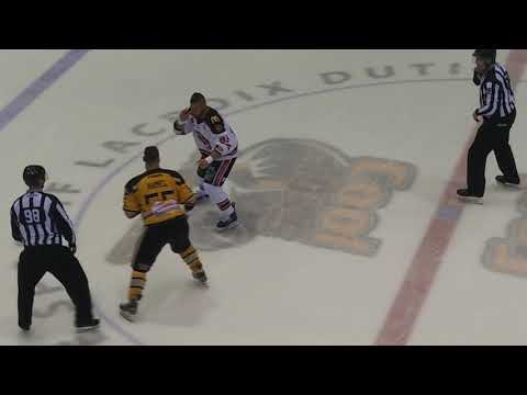 Fight/Bagarre Dave Hamel vs David Lacroix 23 février 2019