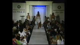 Supermodel Kate Moss In Vassilios Kostetsos Fashion Show In Marathon Hellas Greece