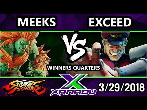 F@X 243 SFV - Meeks (Blanka) vs. Exceed (Bison) - Street Fighter 5 Winners Quarters