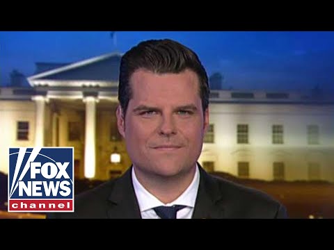 ゲッツは、彼が戦争力の決議で民主党に投票した理由を説明しています。 (Gaetz explains why he voted with Dems on War Powers resolution)
