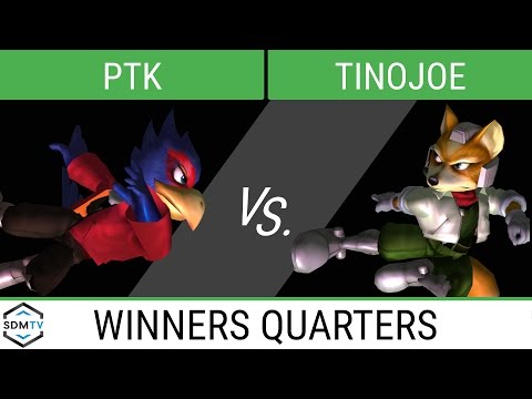 Melee @ LDL #28 - PTK (Falco) vs. SSBM-T | Tinojoe (Fox) - Singles Winners Quarters - Smash Melee