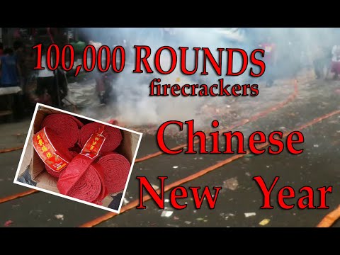 100,000 Rounds Firecrackers