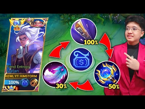 TOP 1 GLOBAL NATAN BEST BUILD 2023 TO DELETE TANKY ENEMIES🔥