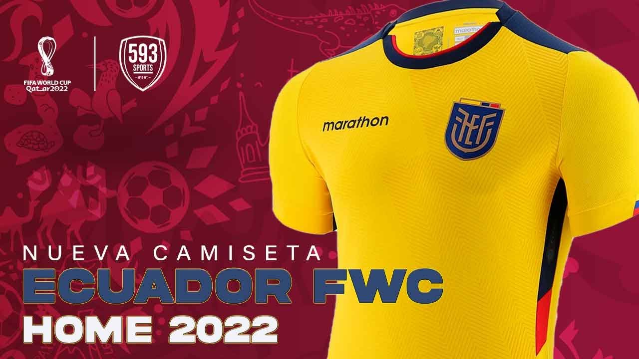 CAMISETA DE ECUADOR LOCAL/ HOME FWC 2022