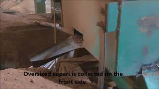 Thermocare supari sifter and grader video thumbnail for betel nut size separation