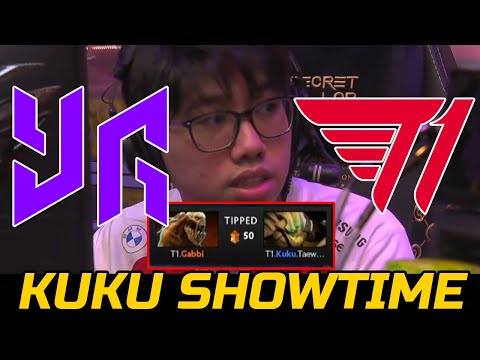 KUKU SHOWTIME OFFLANE MODE  - T1 VS YANGON GALATICOS GAME 2