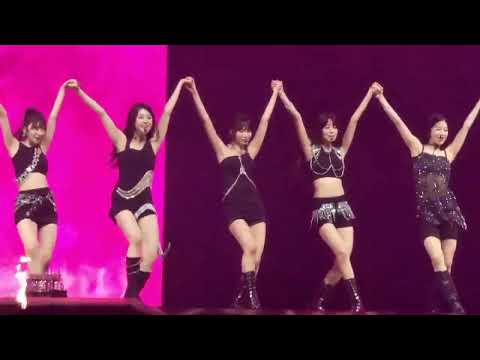 LE SSERAFIM performing "UNFORGIVEN" at 2023 Weverse Con Festival