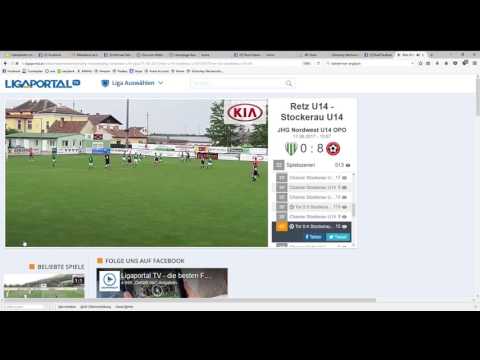 Retz U14   Stockerau U14 JHG Nordwest U14 OPO   Live Videos vom 17 06 2017 im Ligaportal TV   Mozill