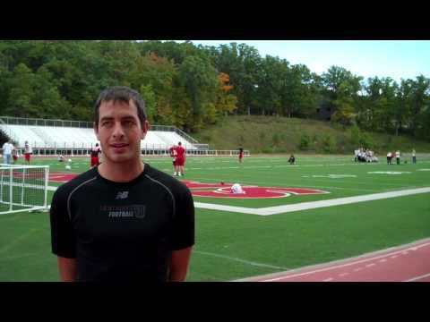 Interview w/SJU Wide Receiver Sam Pederson - 2010 Augsburg