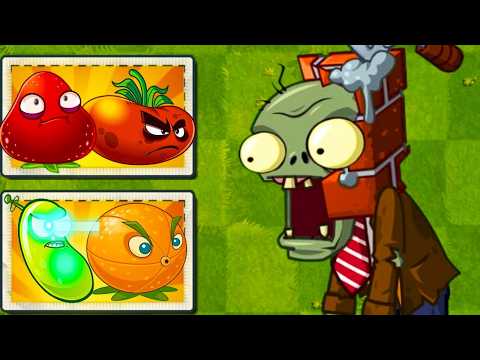PVZ 2 Random Plants Teams Max Level Vs Brickhead Zombie Level 10_ Who Will Win?
