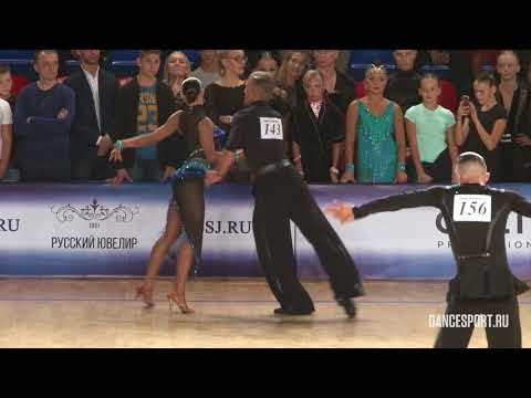 Denis Ruchka - Anna Samusenko, RUS, 1/4 Cha-Cha-Cha