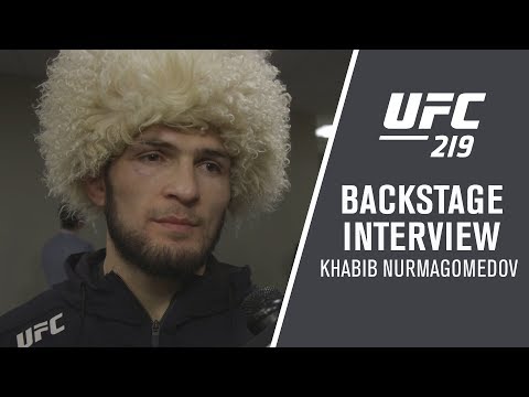 UFC 219: Khabib Nurmagomedov - "With Thirty Minutes Rest, I Could Fight One More Time"