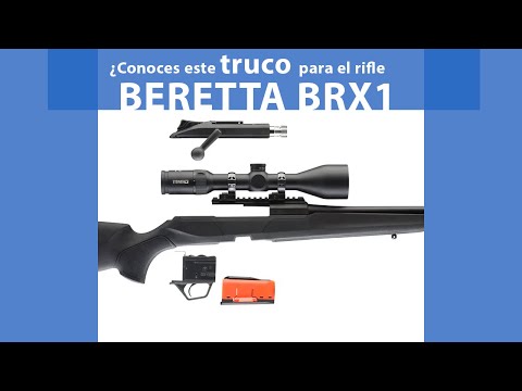 Así puedes montar el nuevo rifle Beretta BRX1 para diestro o zurdo