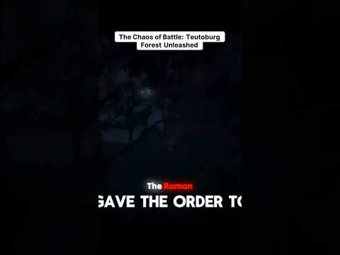 Battle of the Teutoburg Forest, 9 AD 🌳  Why didn't Rome conquer Germania? 🌳