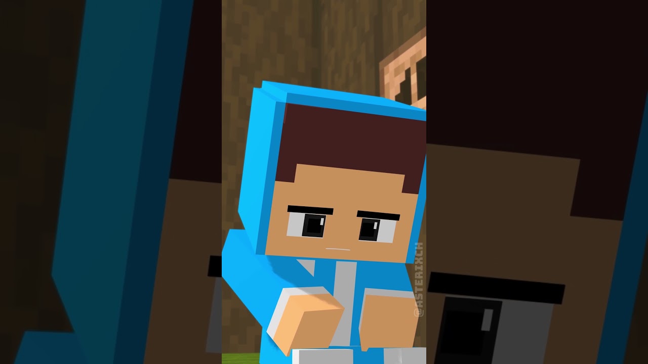 AKUDAV nyuruh Zuzuzu mandi #shorts #minecraft