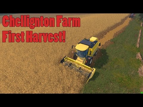 Farming Simulator 15-Chellington Farm- Harvesting