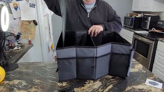 🔥 Unboxing & preparing car trunk organizer