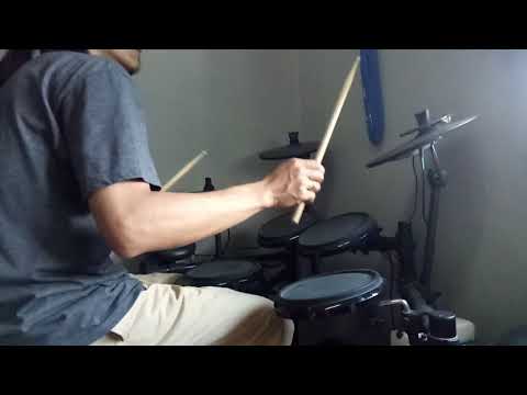 Kereta malam drum cover