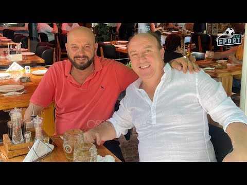 Indrit Fortuzi në Tiranë pas 9 vitesh, gazetari publikon pamjet me legjendën bardheblu