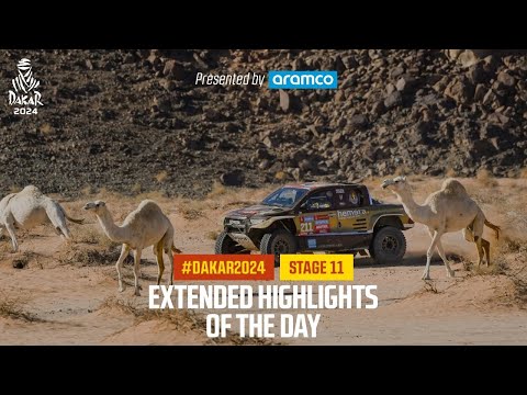 Extended highlights of Stage 11 presented by Aramco - #Dakar2024