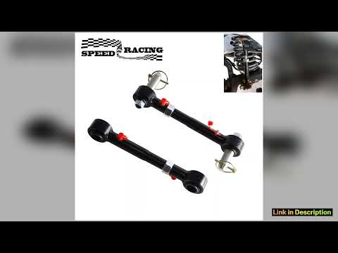 256 Lifts Front Sway Bar Links Disconnects For Jeep WranglerJK JKS 24 Doors 20072018 AdjustableCar