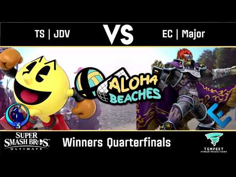 JDV (Pac-Man) vs Major (Ganondorf) - Aloha Beaches - Winners Quarters